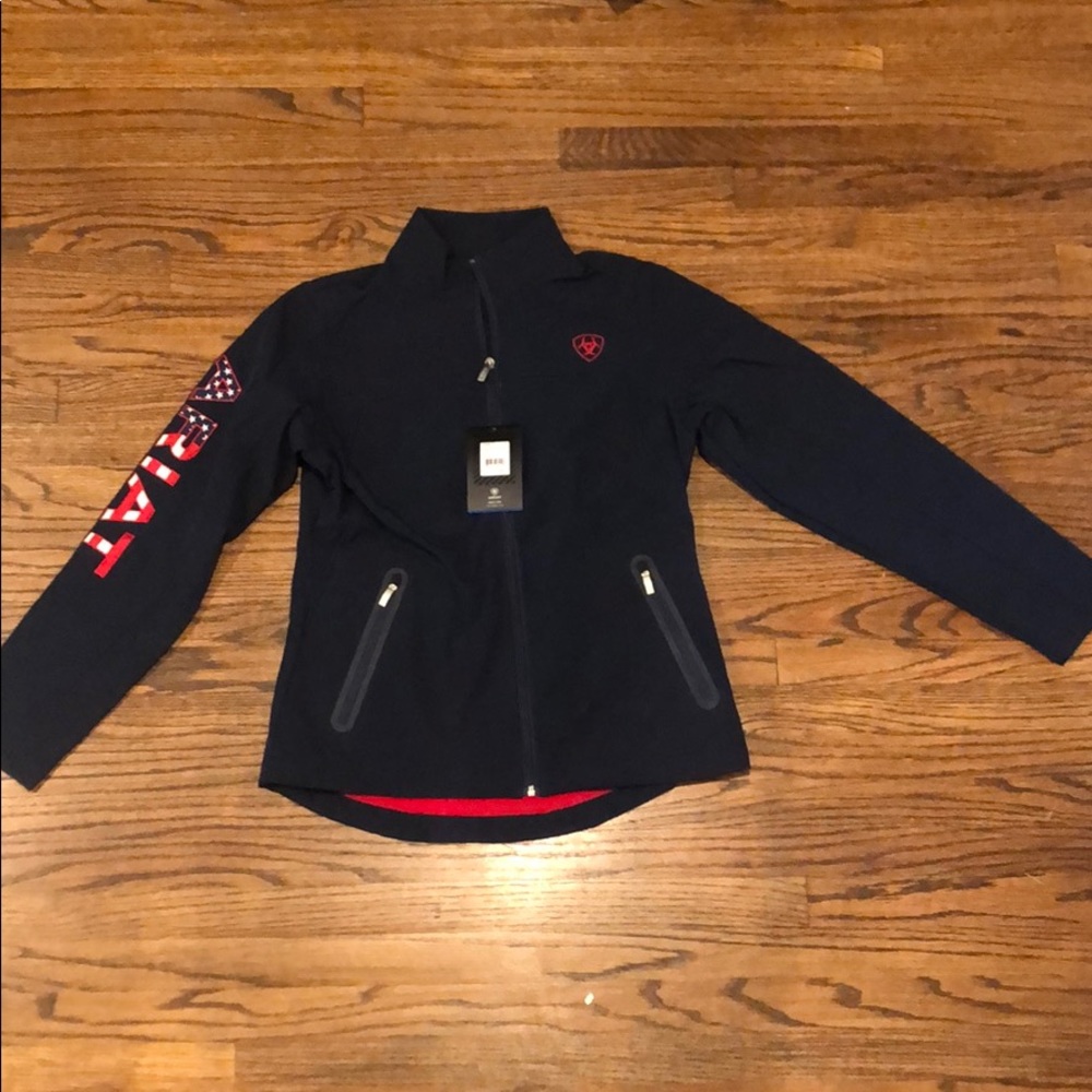 Ariat softshell new team USA jacket